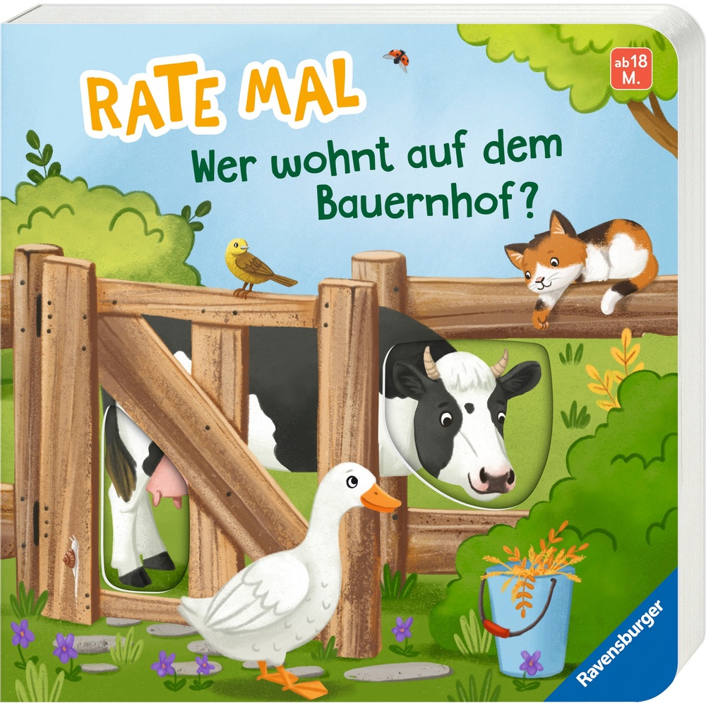 Rate Mal Spielbuch Tiere aus dem Zoo, Wald, Bauernhof oder Garten
