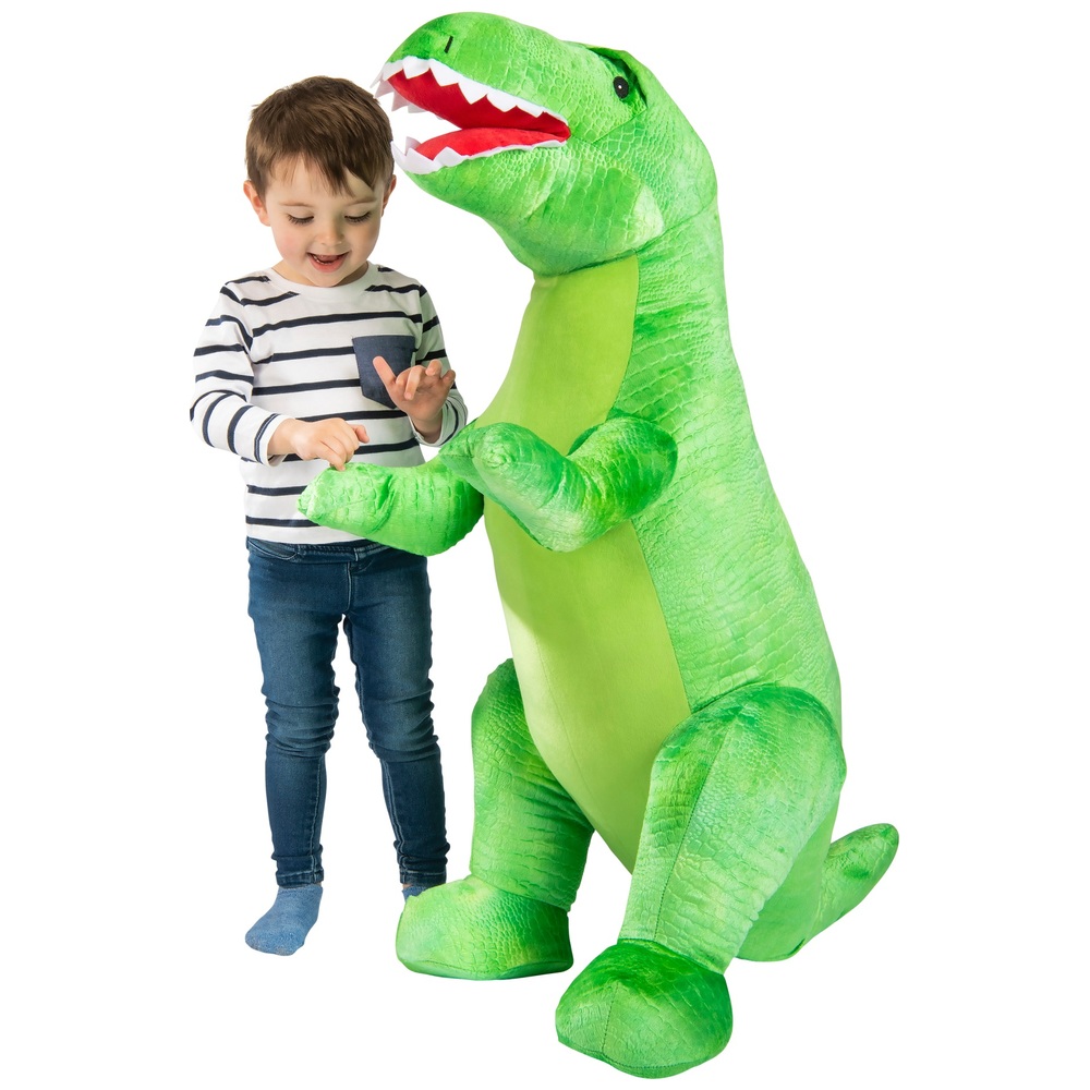 large soft toy dinosaur