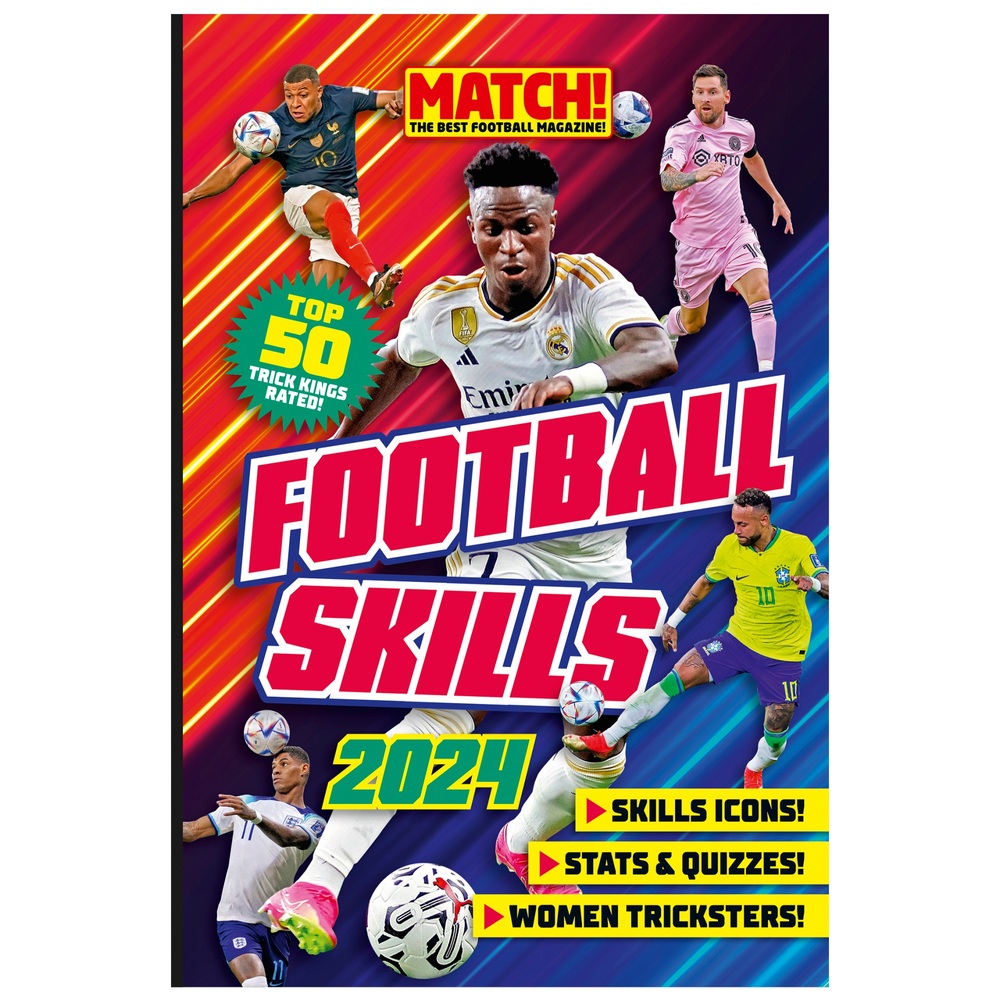 Match Football Skills Annual 2024 Smyths Toys Ireland