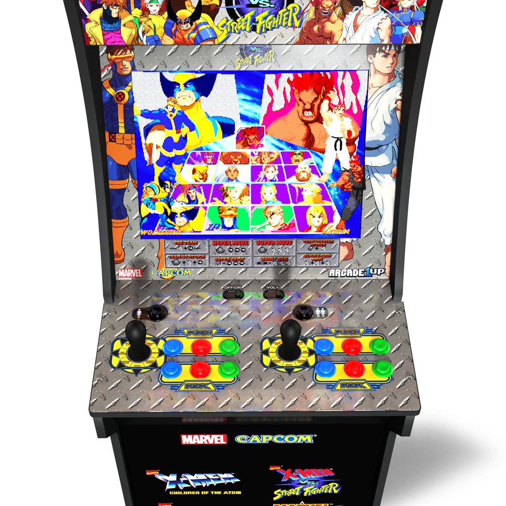 Arcade1Up X-Men vs. Street Fighter Speelautomaat Marvel Arcade1Up X-Men vs. Street Fighter Speelautomaat Marvel