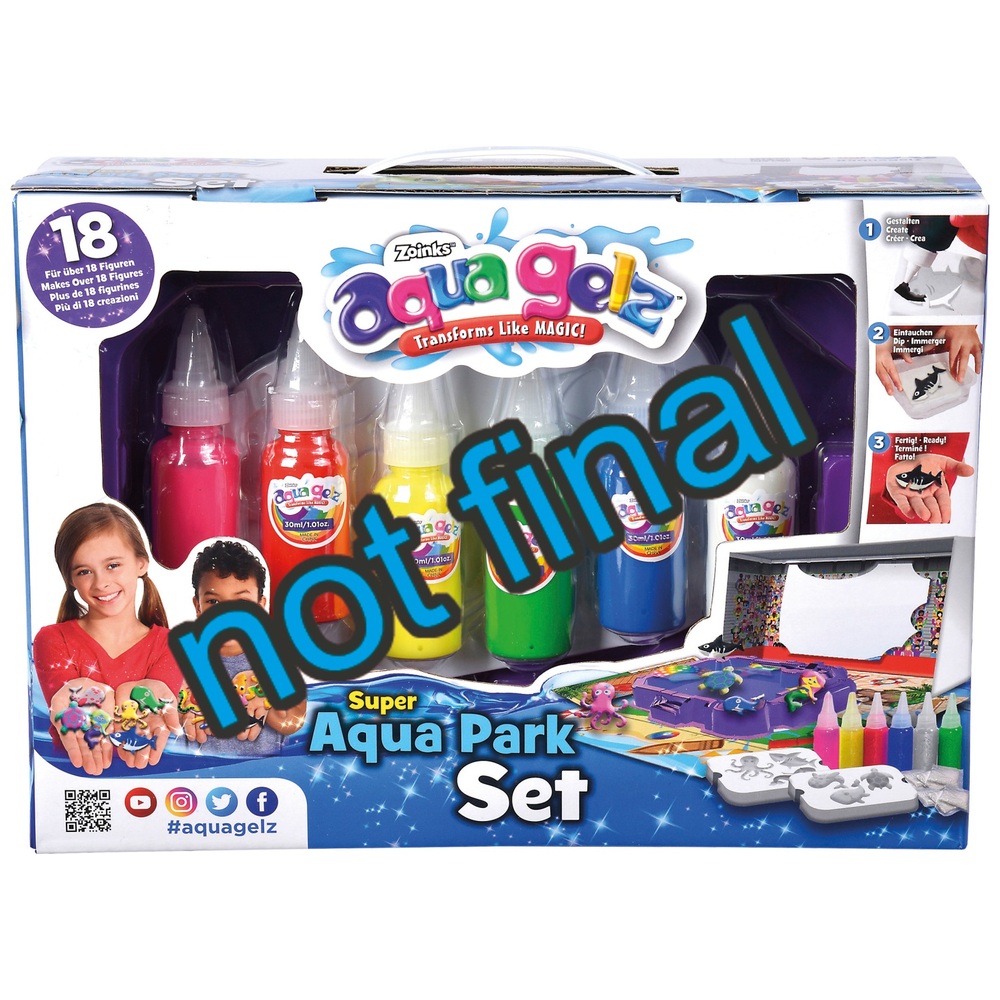 Aqua Gelz Colossal Activity Set, 35 pcs.