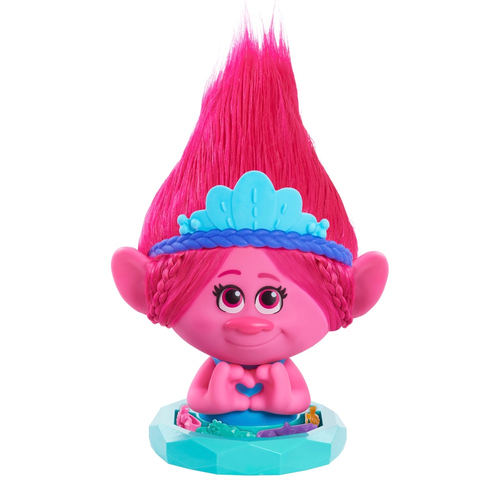 Trolls 3: Band Together Poppy Styling Head | Smyths Toys UK