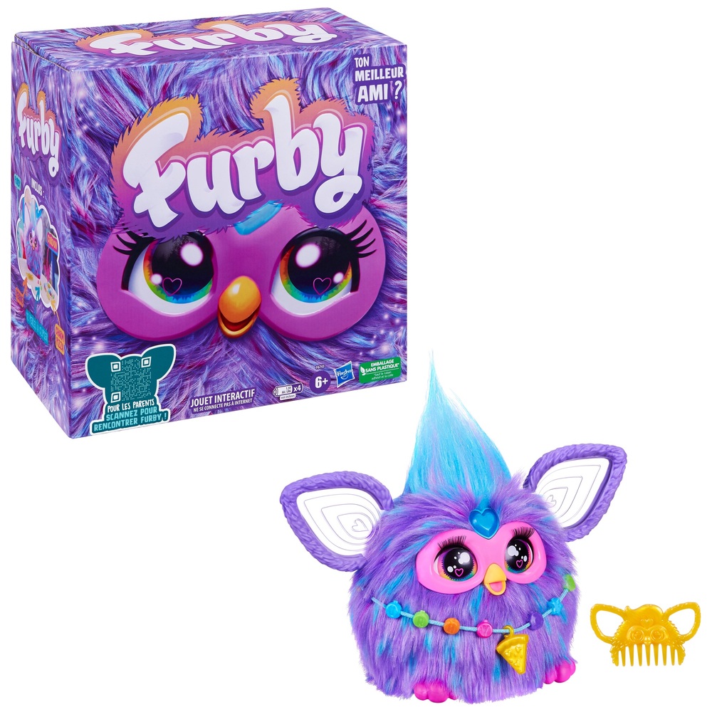 Furby - Peluche Interactive - Violet