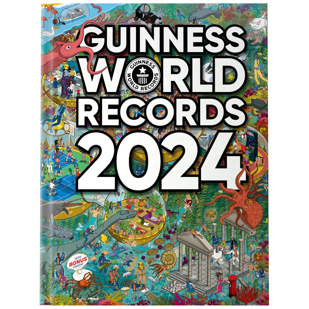 Guinness World Records 2024 Hardback Book Smyths Toys UK