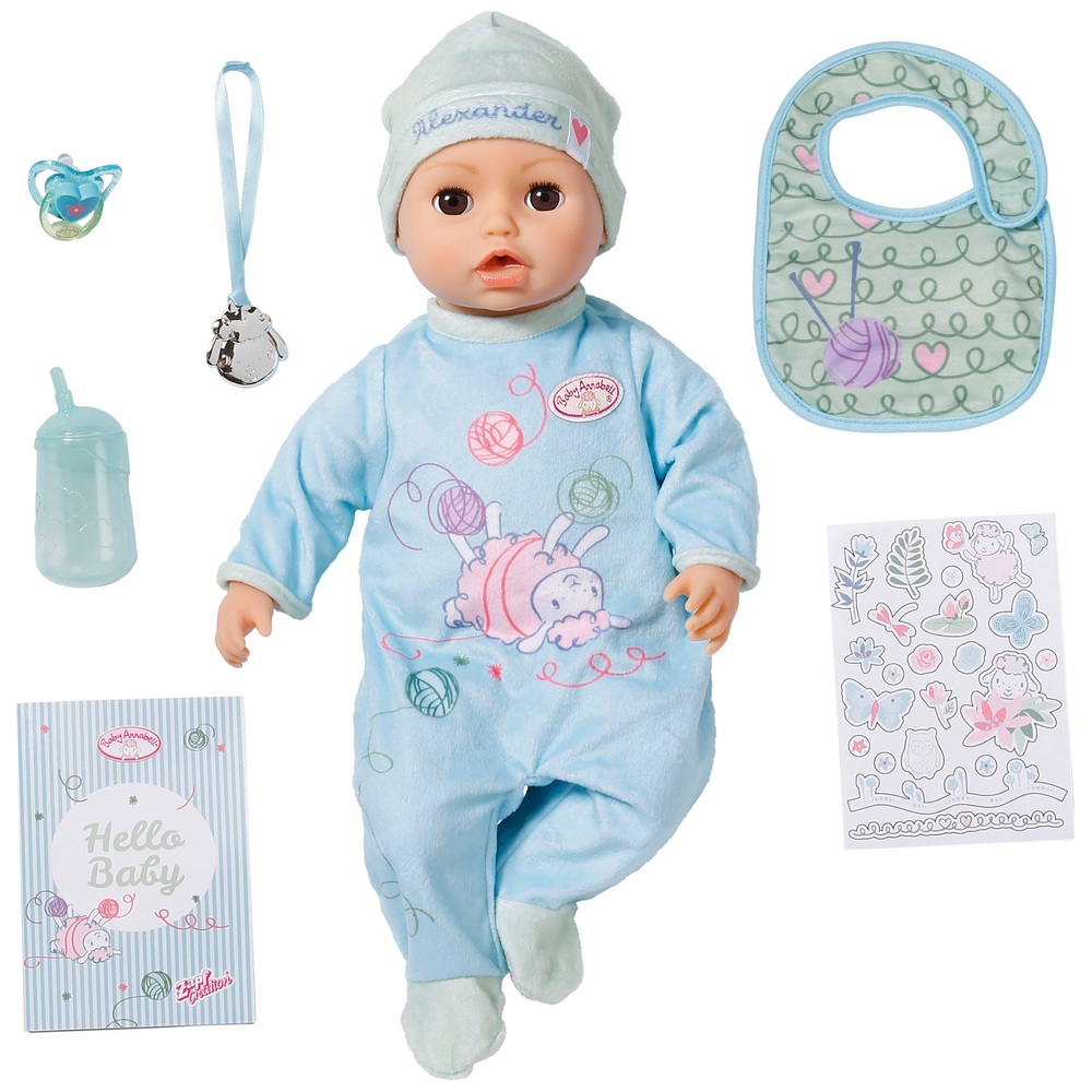 Baby Annabell 43cm Interactive Alexander Doll Smyths Toys UK