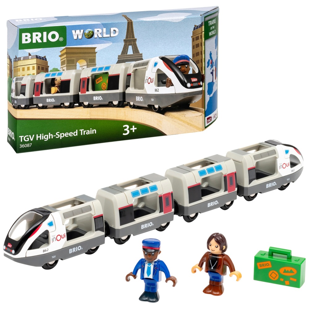 Acheter Grands rails courbes - Petits trains en bois - Brio - Le Nu