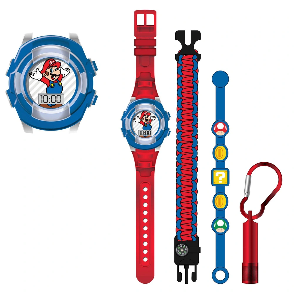 Nintendo Super Mario Armbanduhr Smartwatch Super Mario Uhr Tag