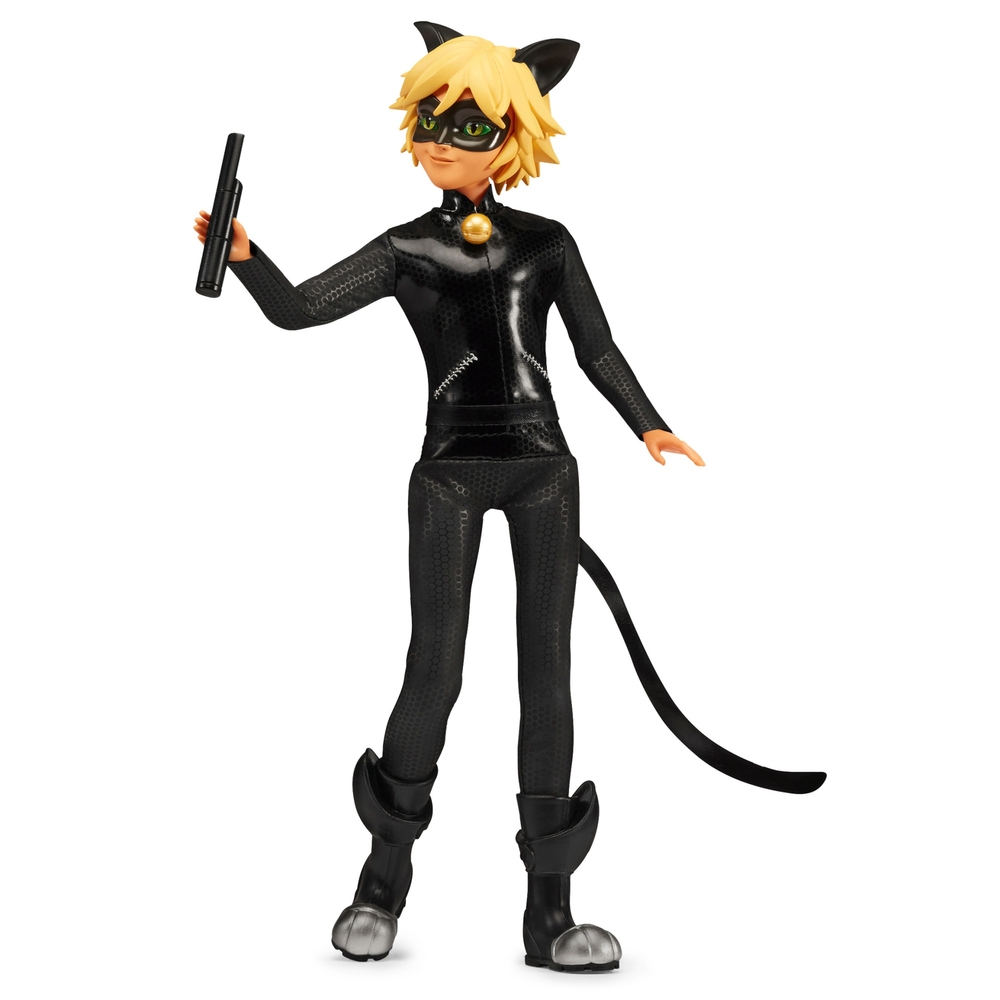 Miraculous 26cm Cat Noir Fashion Doll | Smyths Toys UK