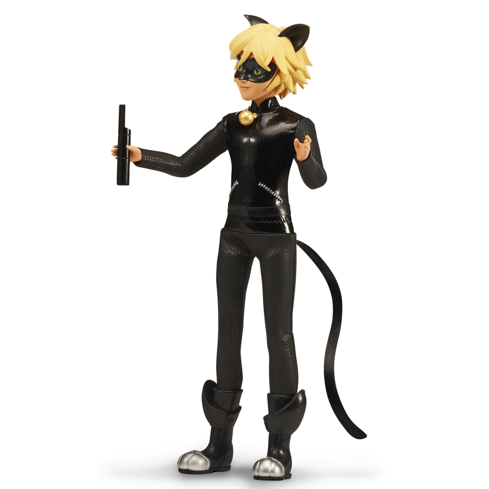 Miraculous 26cm Cat Noir Fashion Doll | Smyths Toys UK