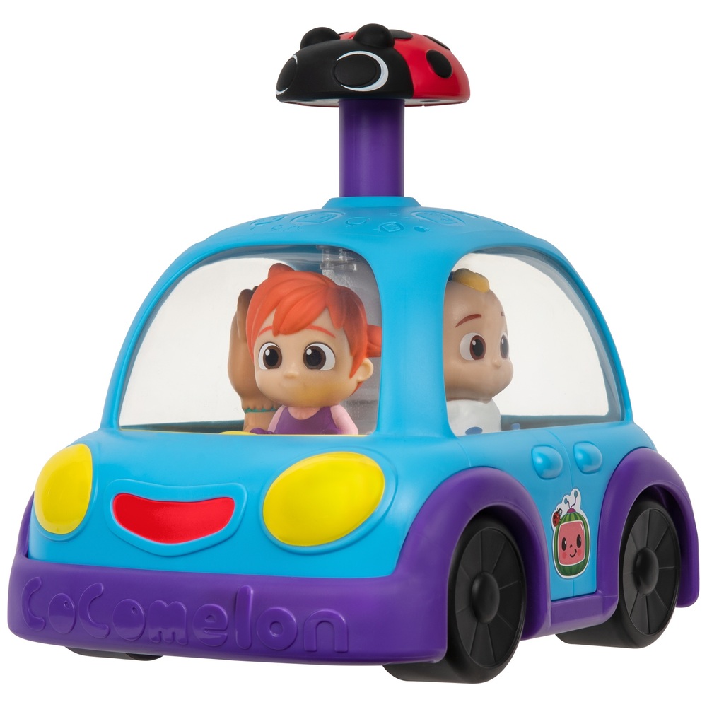 CoComelon Push ‘N Sing Family Car Interactive Musical Light-Up Car ...