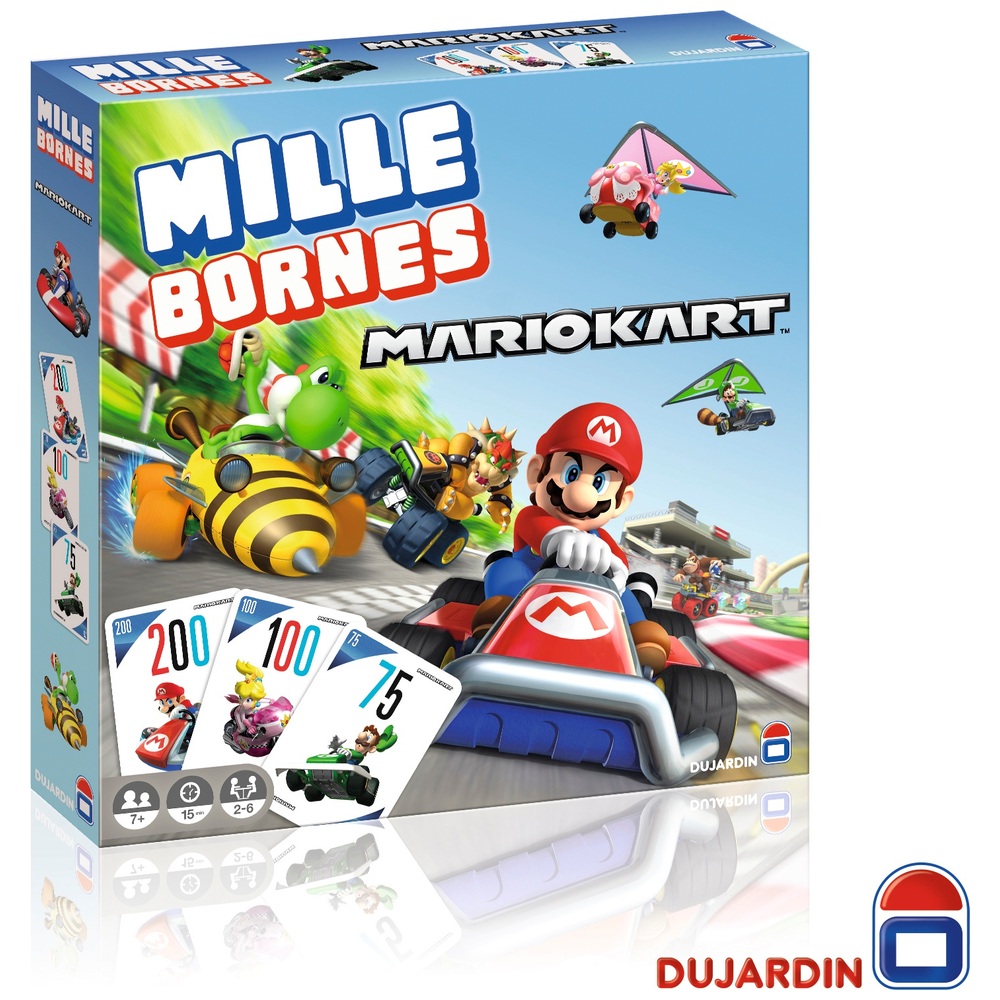 Jouez au Mille Bornes avec Mario Kart