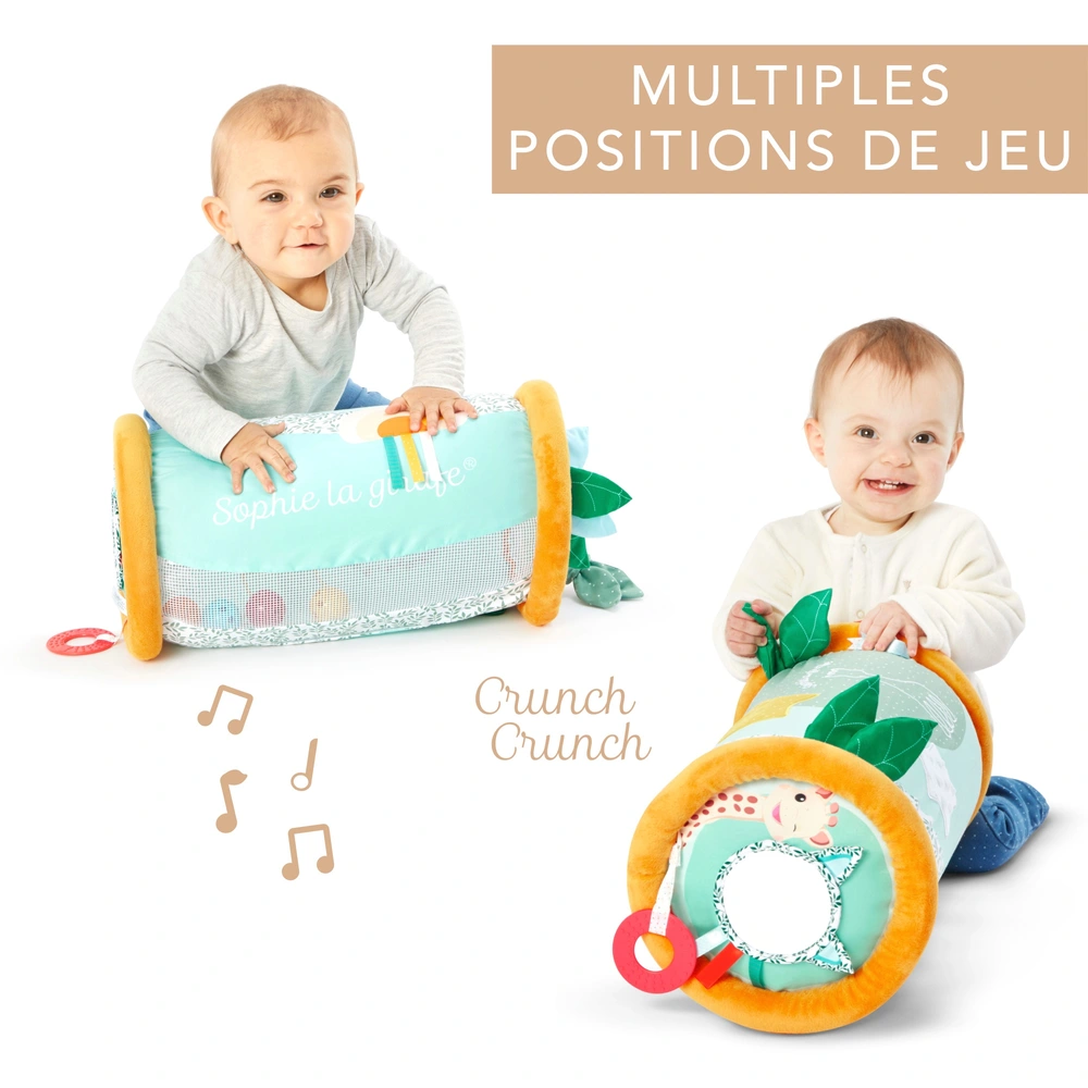 Jouet D'éveil Sophie La Girafe Rollin' - Rouleau Gonflable Avec Activités - Dès 6 Mois