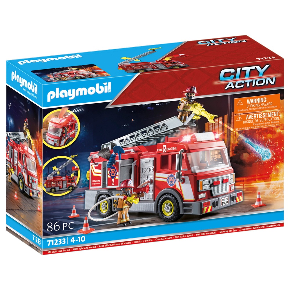 camion pompiers - PLAYMOBIL® France