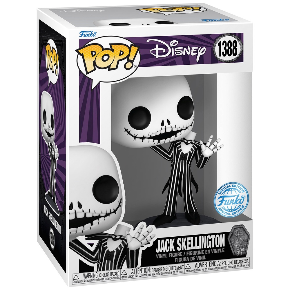 POP! Vinyl 1388: Disney The Nightmare Before Christmas - Jack ...