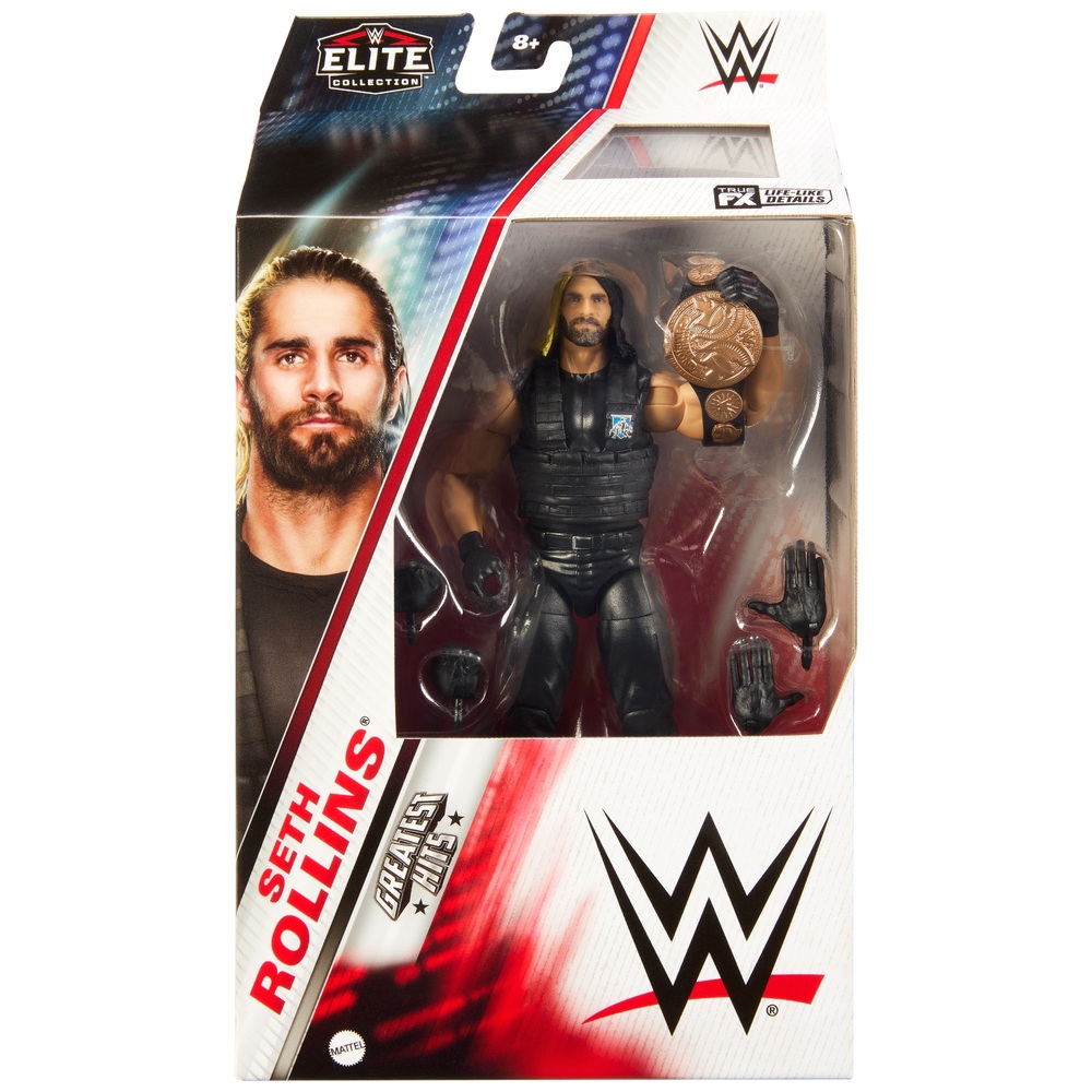 Wwe Elite Series Greatest Hits Seth Rollins Action Figure Smyths Toys Ireland