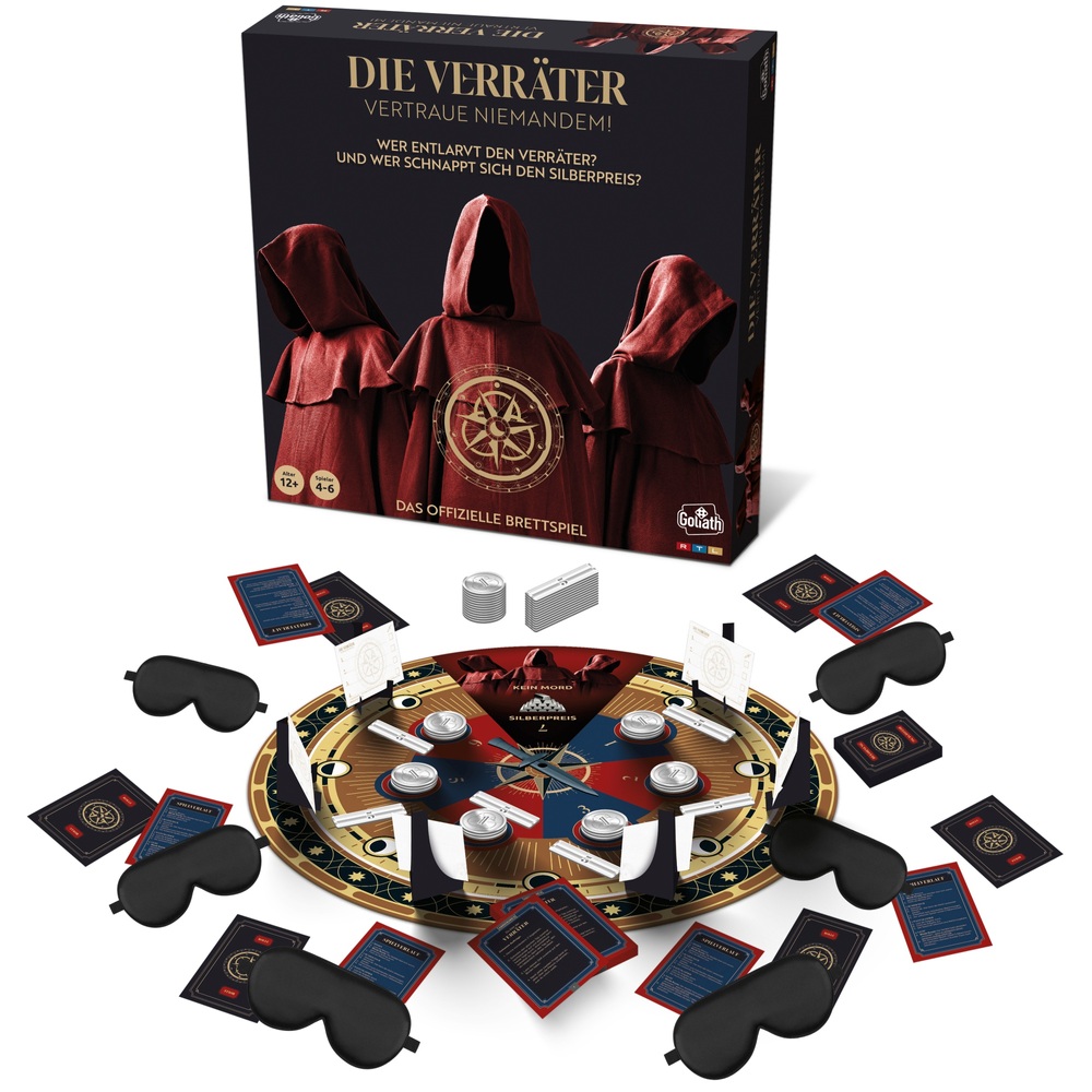 Die Verräter Brettspiel zur RealityShow Smyths Toys Deutschland