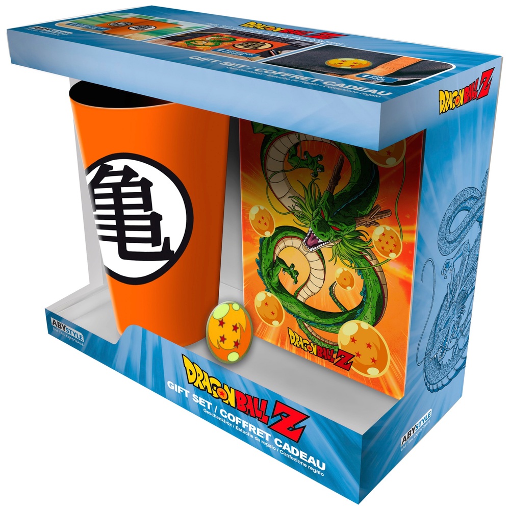 ABYstyle Studio Dragon Ball Coffret Cadeau Verre XXL, Pin