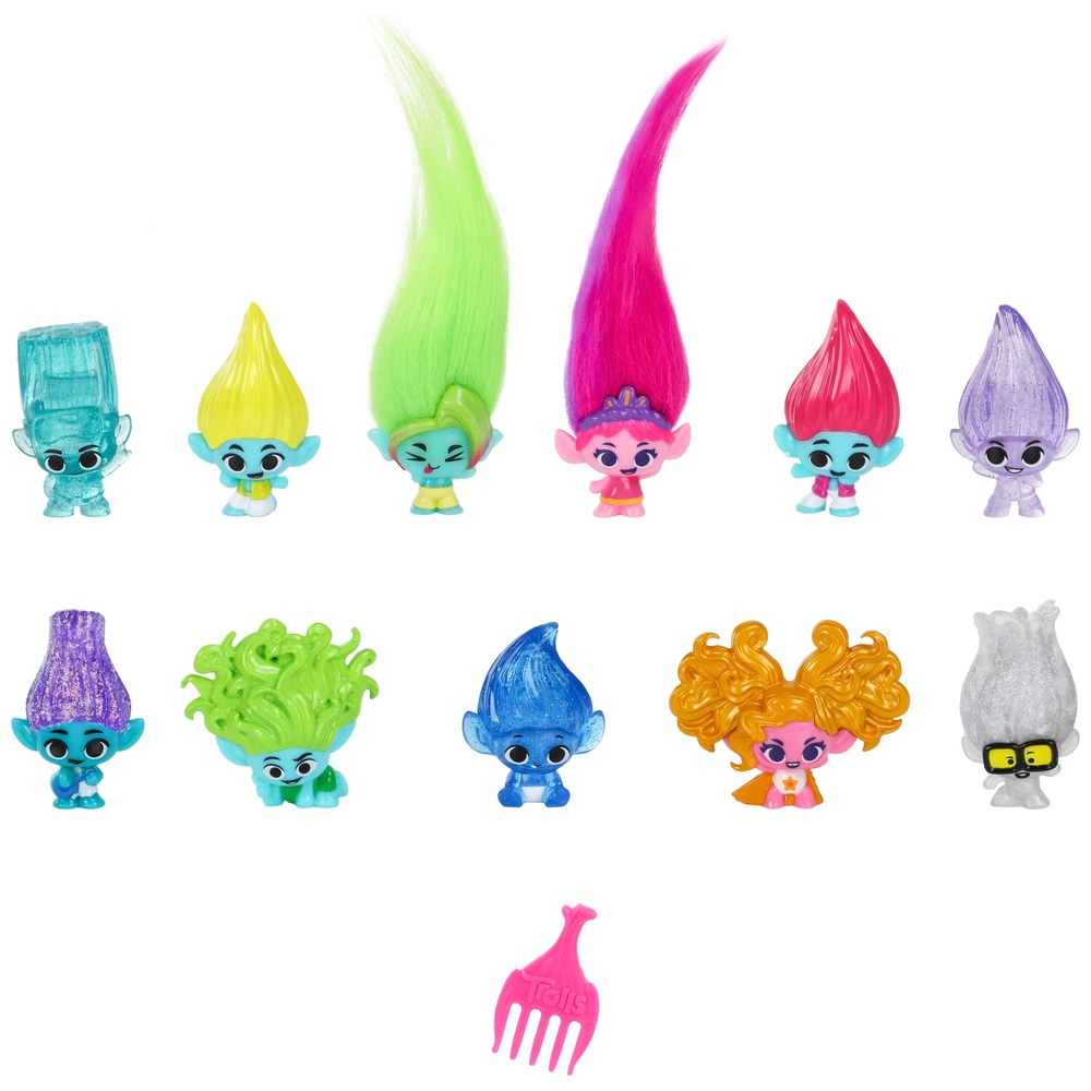 Trolls Band Together Mineez Series 1 Friends Performance 11 Pack ...