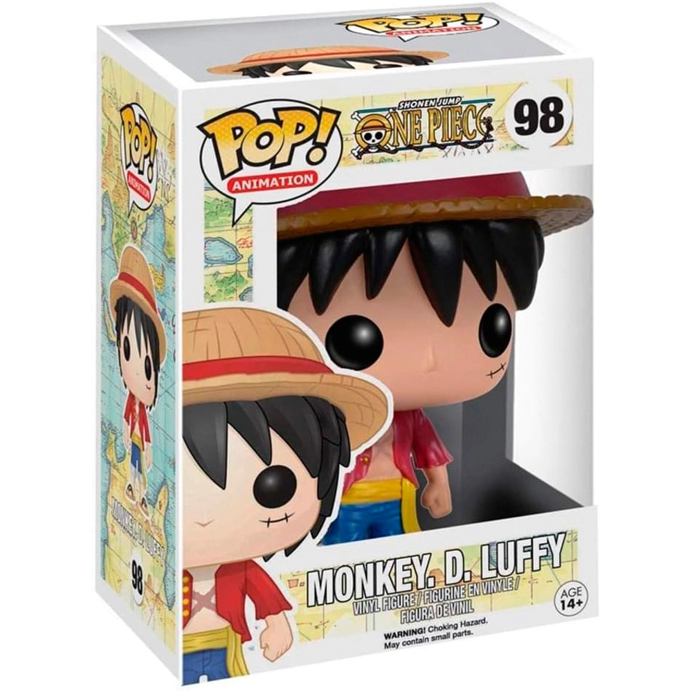 ワンピース pop フィギュア luffy Funko POP! Figurine 98 One Piece Monkey D. Luffy | Smyths Toys France