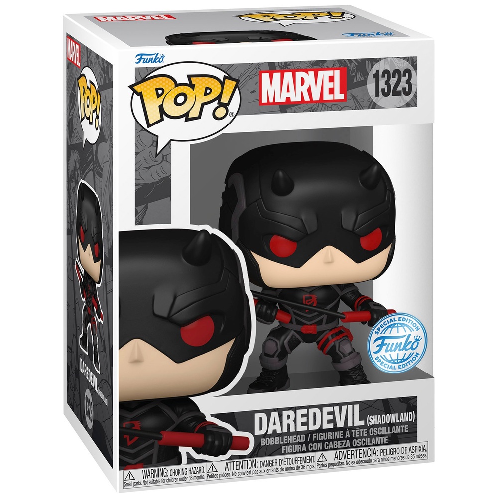 Funko POP! Bobble-Head Figur 1323 Marvel Daredevil Shadowland | Smyths ...