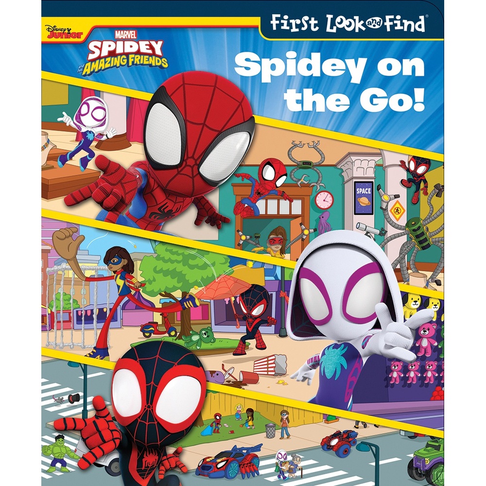 Marvel Spidey and his Amazing Friends Book and Plush Boxset | Smyths ...