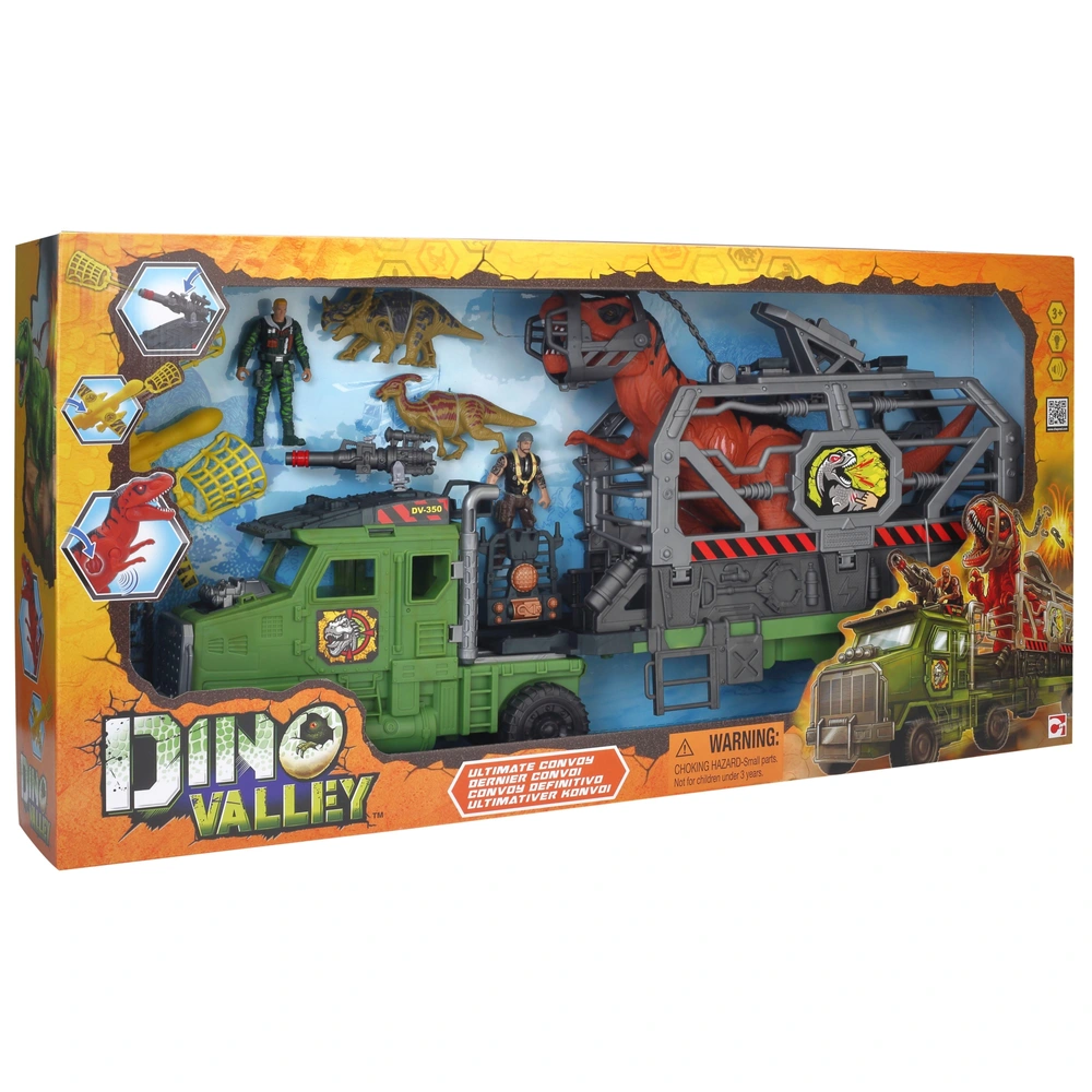 ENJSD Camion Dinosaure Jouet pour Enfant de 1 2 3 4 5 Ans, 5 en 1 T-Rex