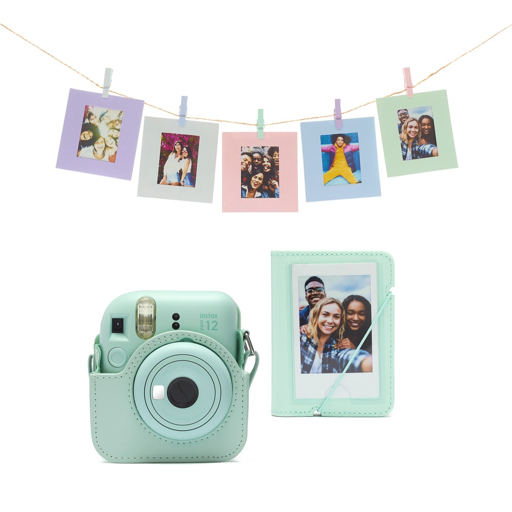 Instax Mini 12 Instant Camera Kit Mint Green | Smyths Toys