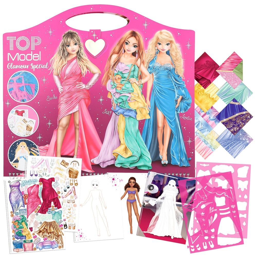 TOPModel Glamour Special Stickerbuch Smyths Toys Schweiz