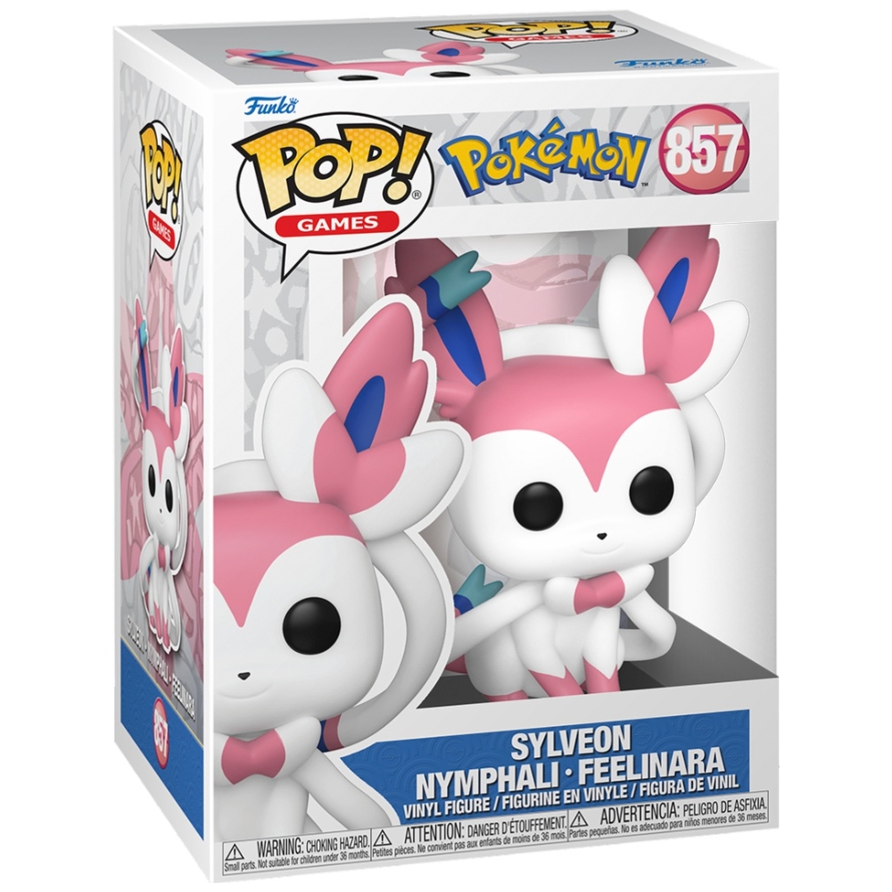  Funko Pop! Pokemon: Season 9 Collectors Set - 3 Figure Set  Includes: Alakazam, Sylveon, and Lucario : Toys & Games