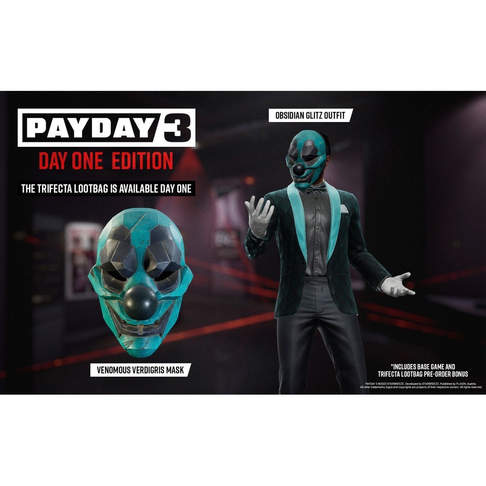 PAYDAY 3 Day One Edition Xbox Series X | Smyths Toys UK