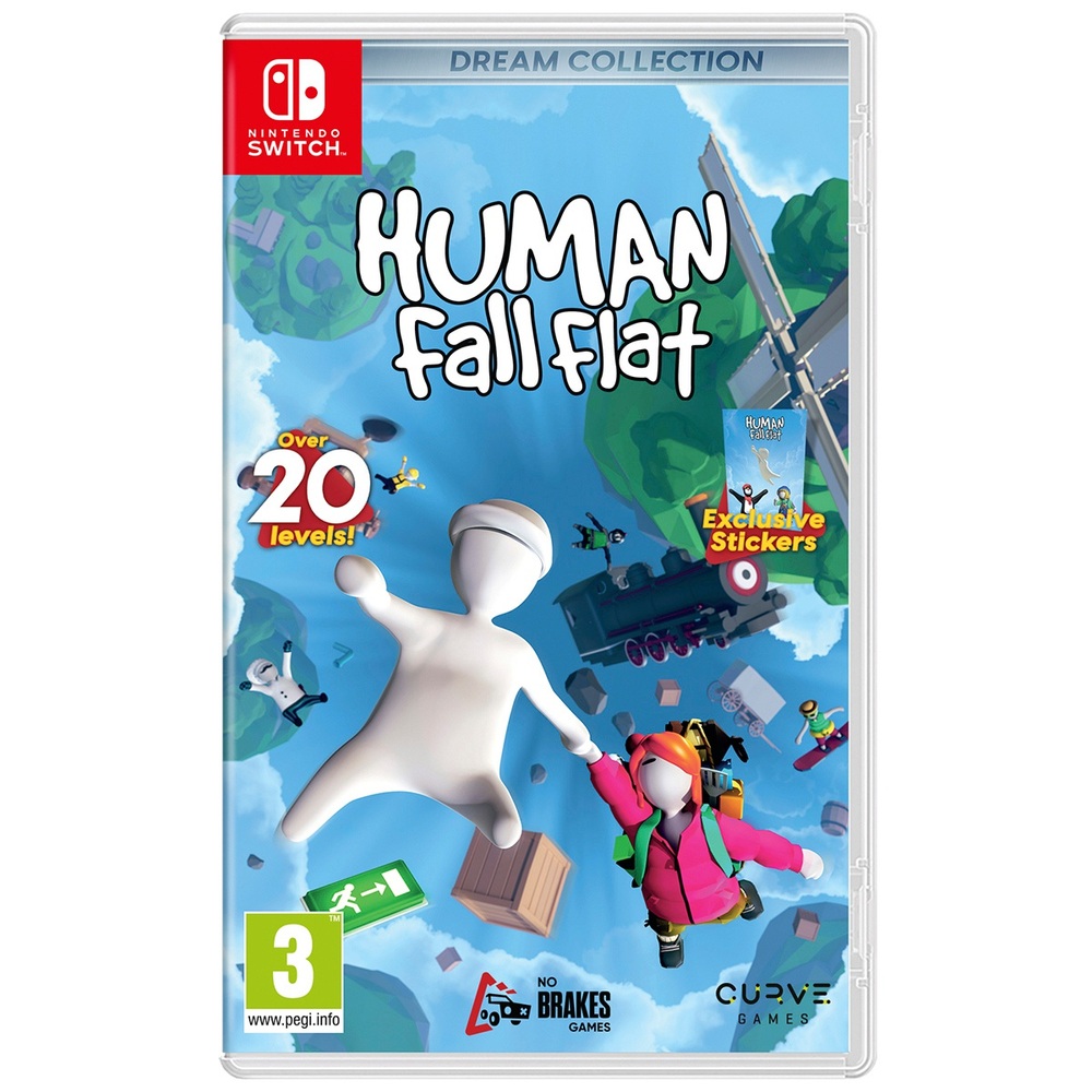 Human fall shop flat for switch