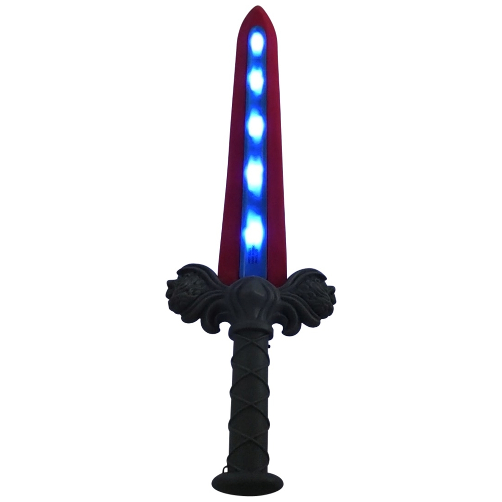 TE-Trend Lichtschwert Lichtschwert Schwert Licht Sound Verkleidung Kostüm  Zubehör 108cm ausz