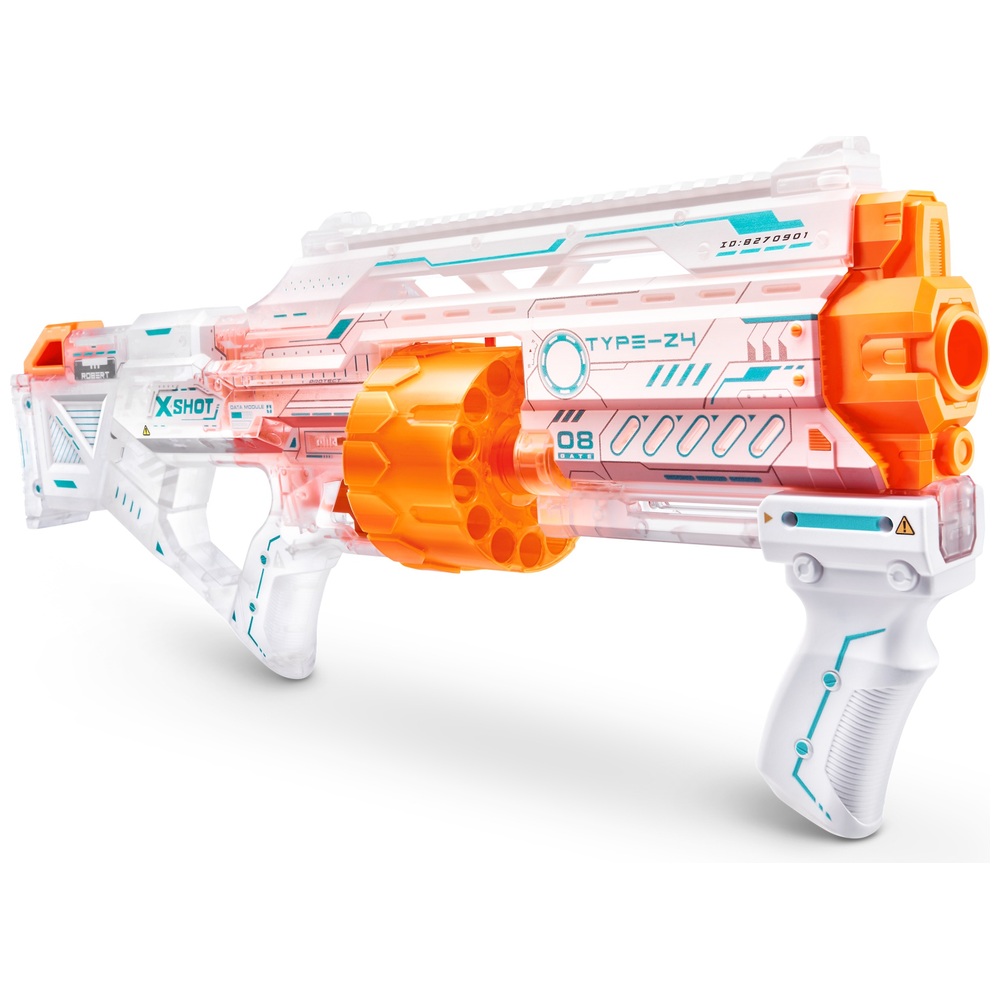 X-Shot X-Shot Skins Lock Gun avec 16 fléchettes