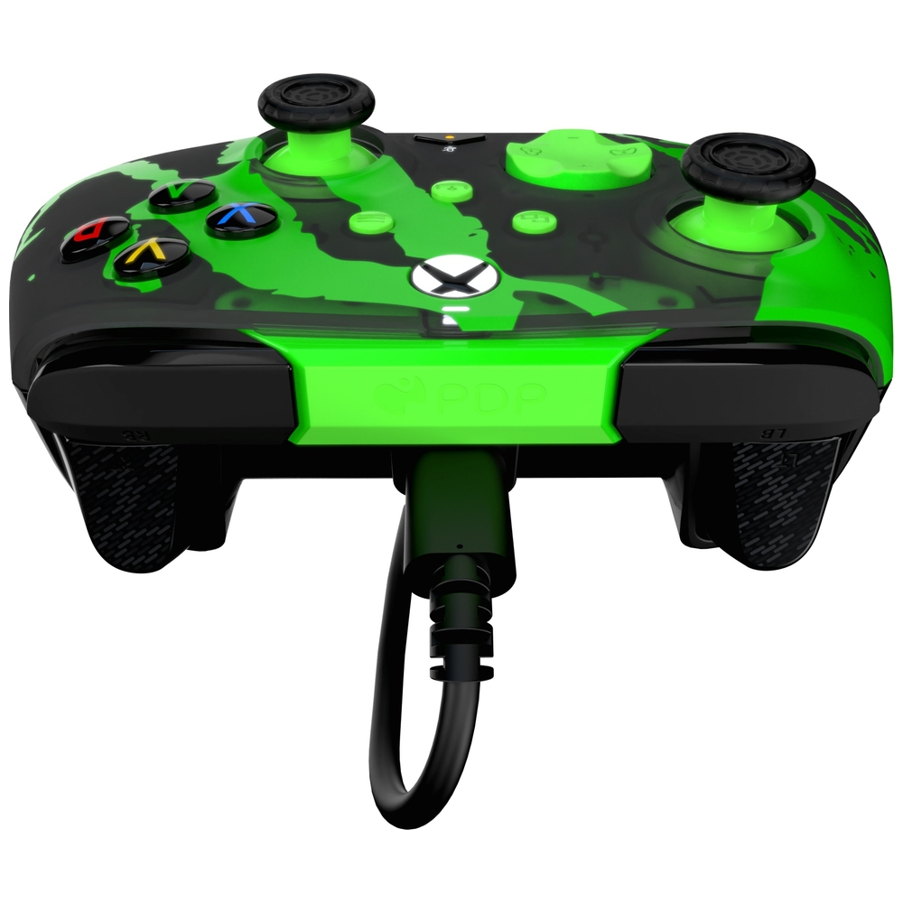 PDP Gaming Xbox Wired Controller - Jolt Green | Smyths Toys UK