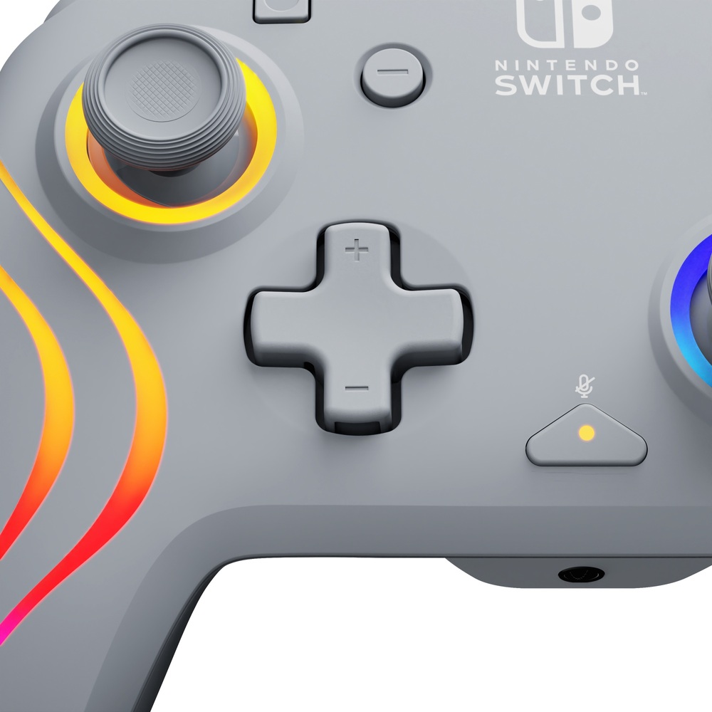 PDP Gaming Nintendo Switch Afterglow™ Wave Wired Controller - Grey 