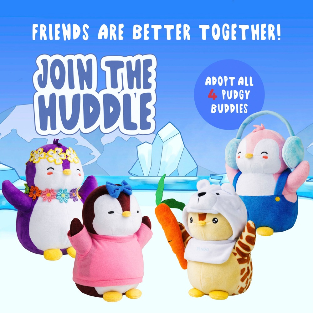 Pudgy Penguins 20cm Plush Assortment | Smyths Toys UK