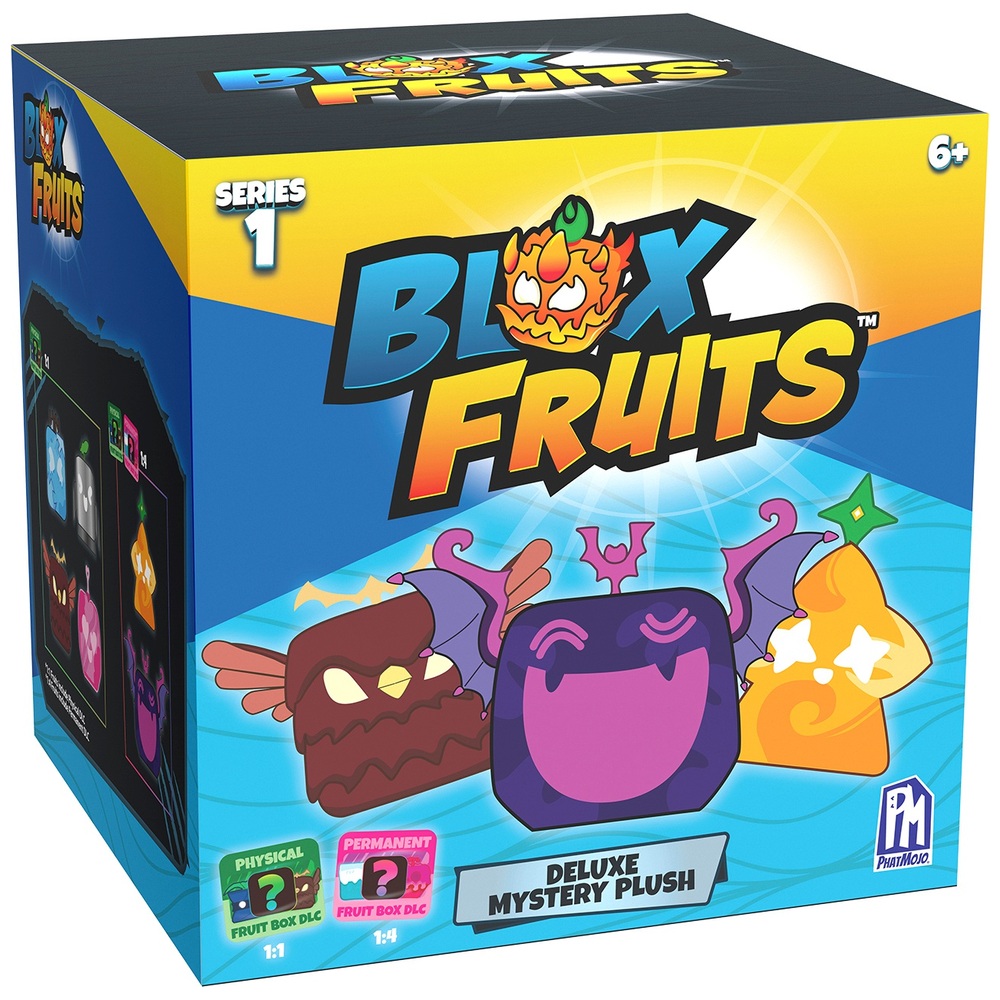 2023 Blox Fruits Plush, Blox Fruits Rubber Plushies Toy for Game Fans Gifts