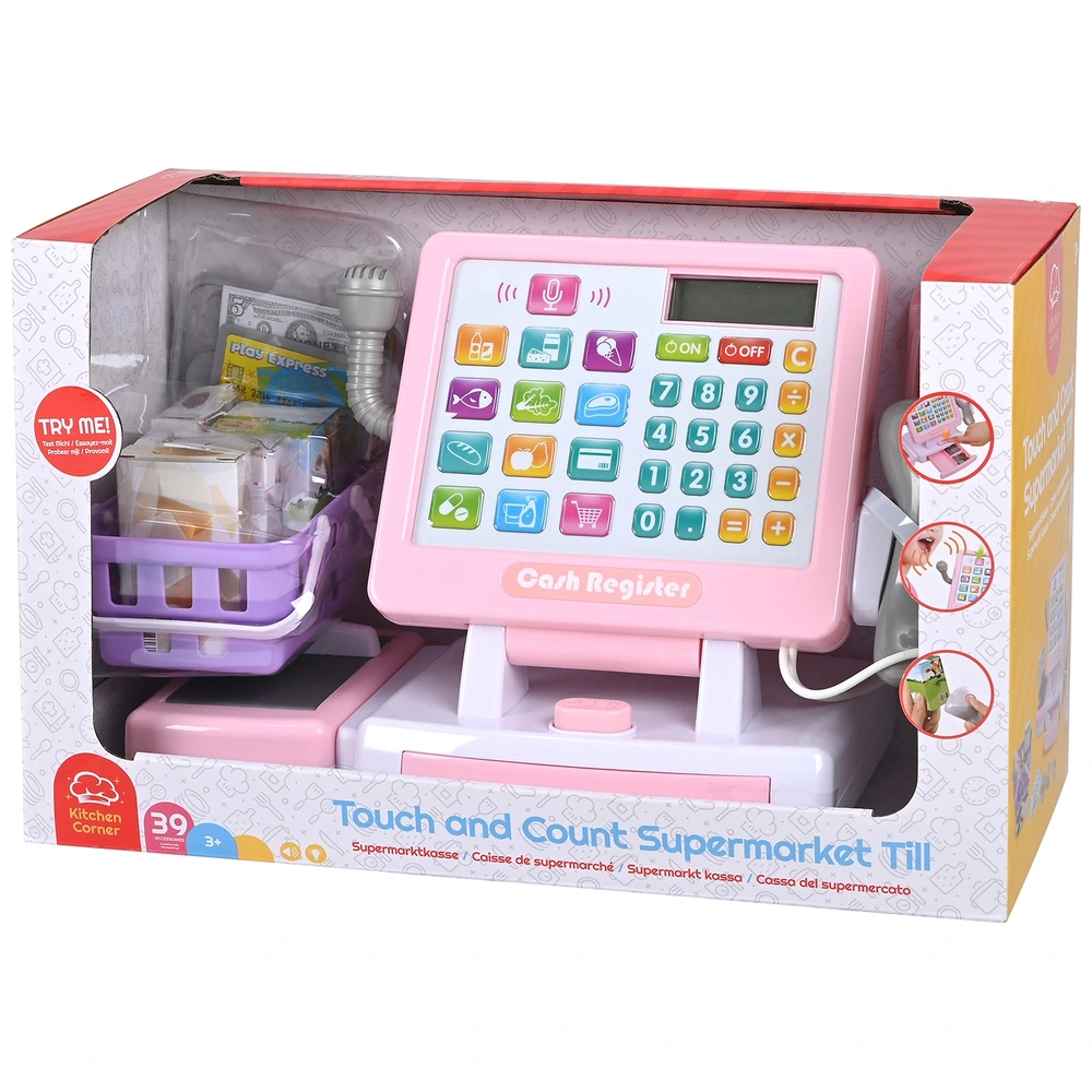 Kitchen Corner Touch and Count Supermarket Till Playset Smyths