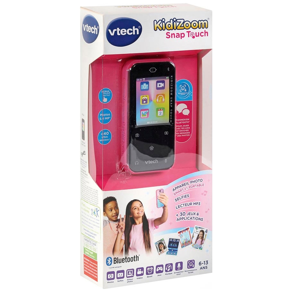 VTech - Appareil photo portable enfant - Kidizoom Snap Touch Bleu