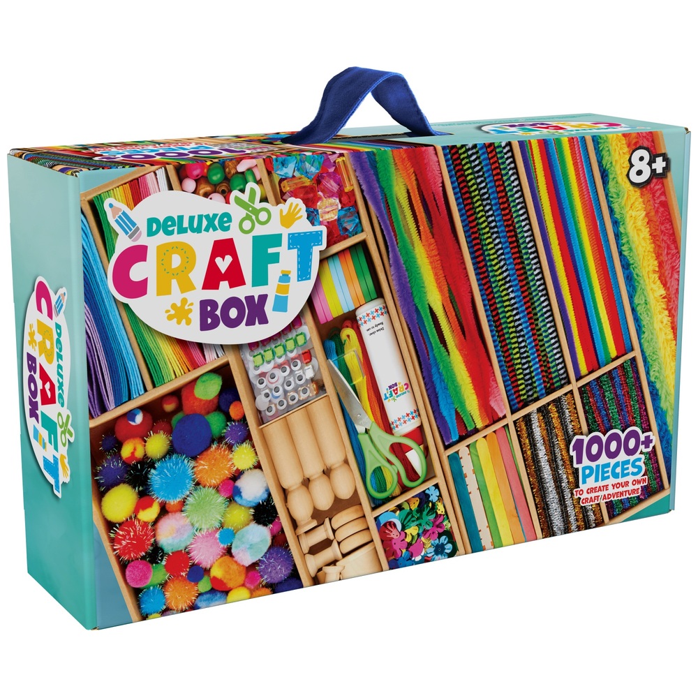 Deluxe Craft Box with 1000+ Pieces