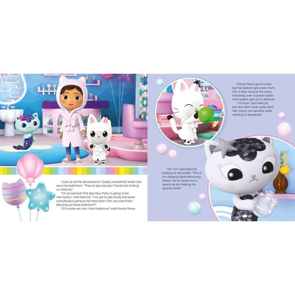 Gabby’s Dollhouse The Sparkliest Day of the Year Paperback Book