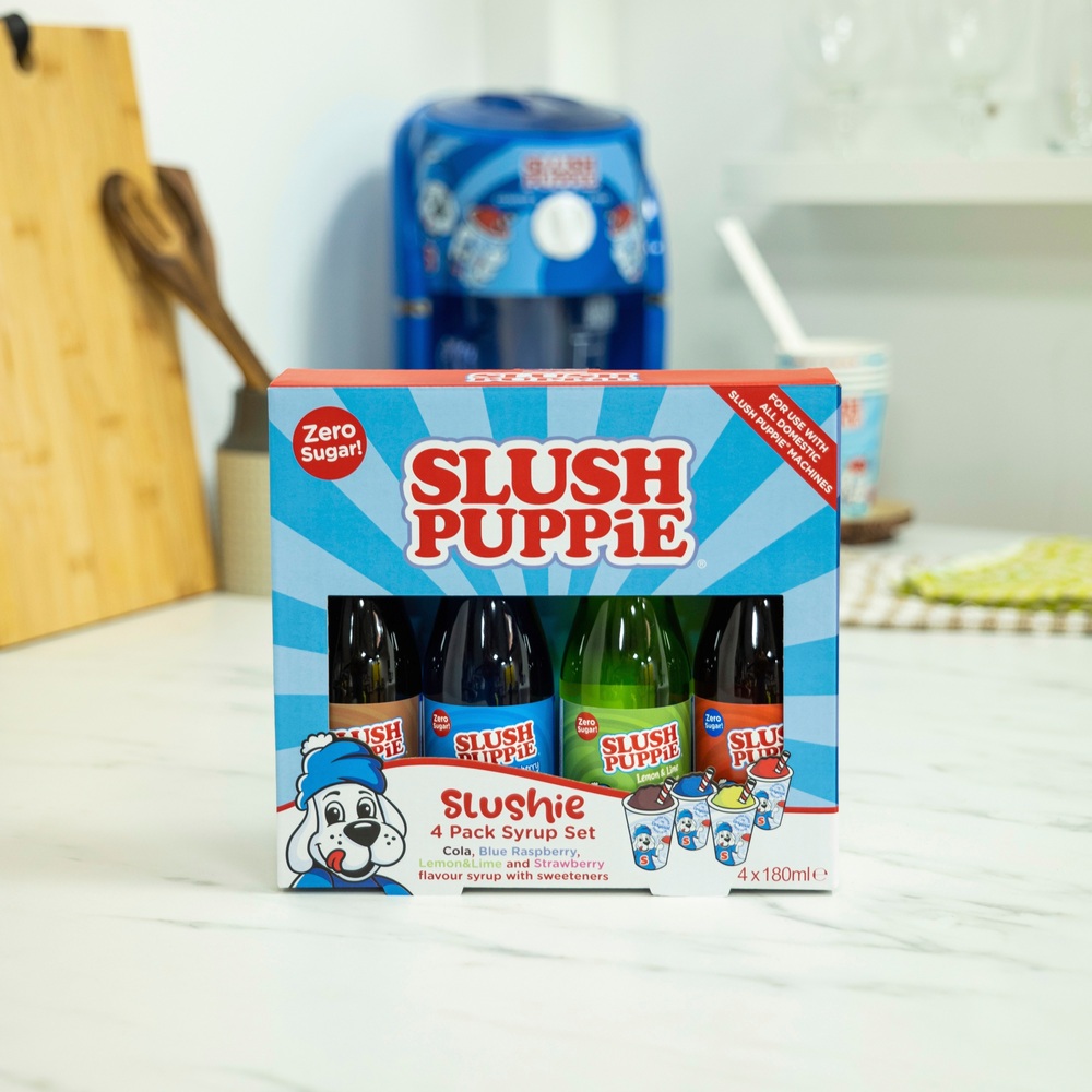 Slush Puppie Zero Sugar Slushie 4 Pack Syrup Set Smyths Toys Uk