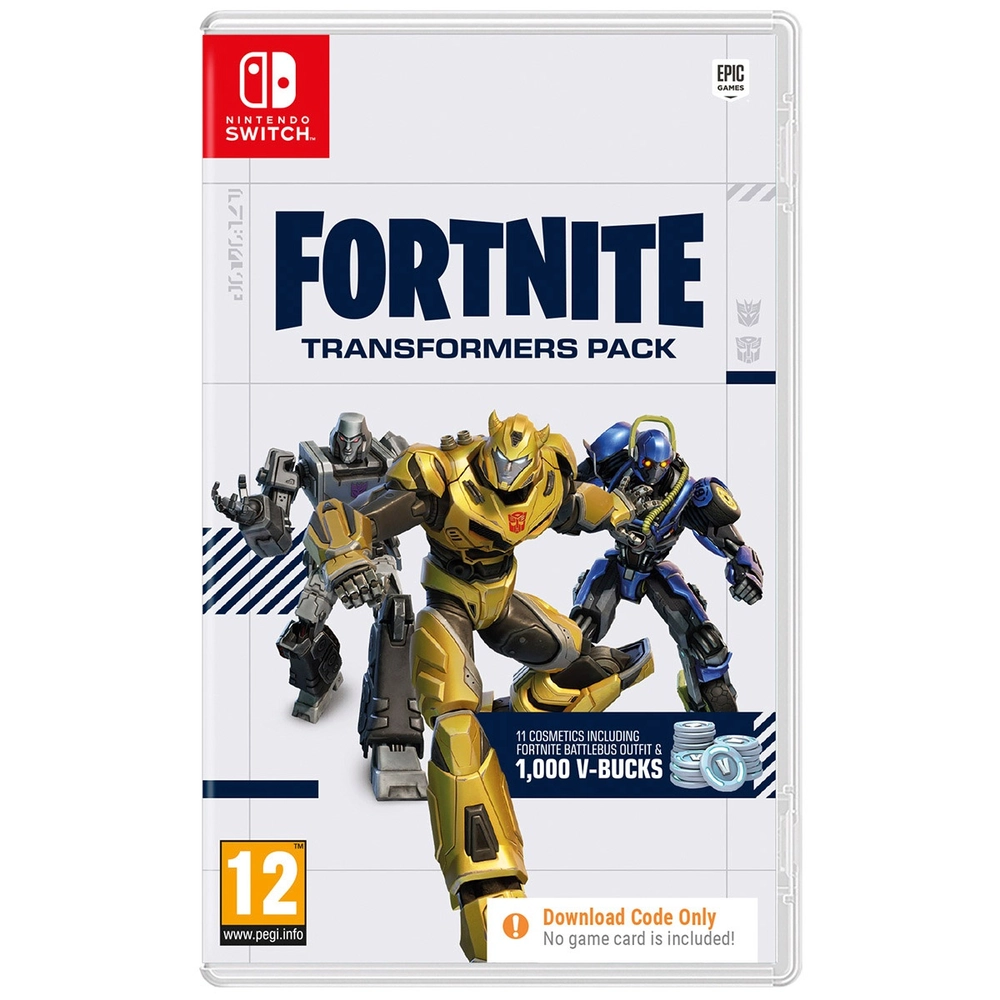 Fortnite Transformers Pack Nintendo Switch Smyths Toys Ireland