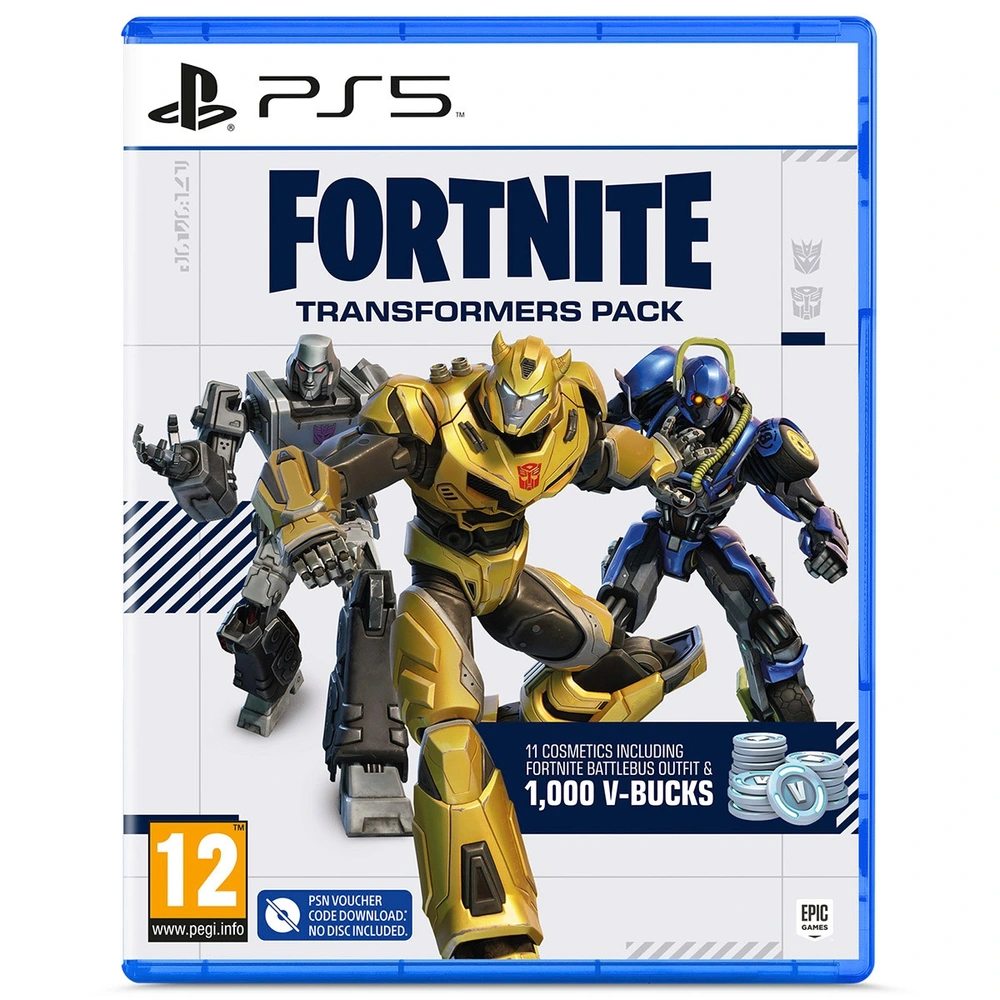 Fortnite Transformers Pack PS5 Smyths Toys UK