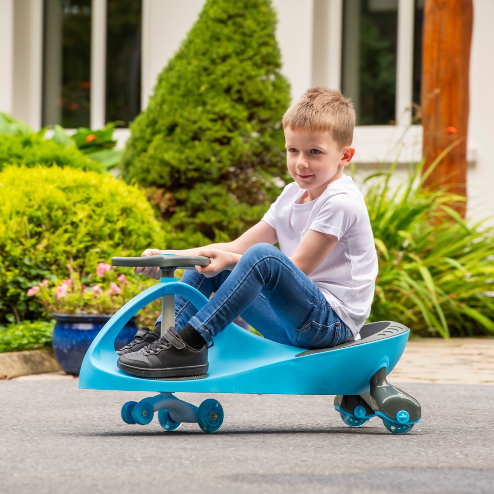 Wiggle Car Ride On Blue