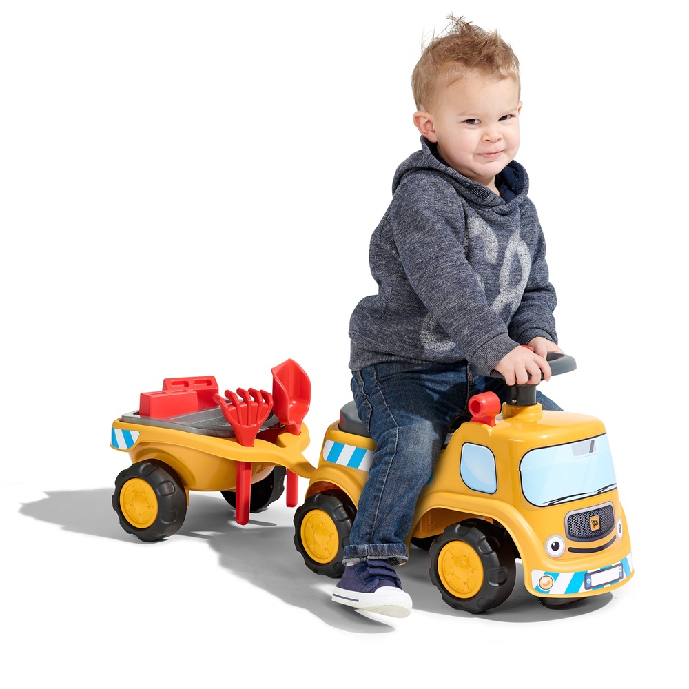 Fisher price dump truck deals ride on