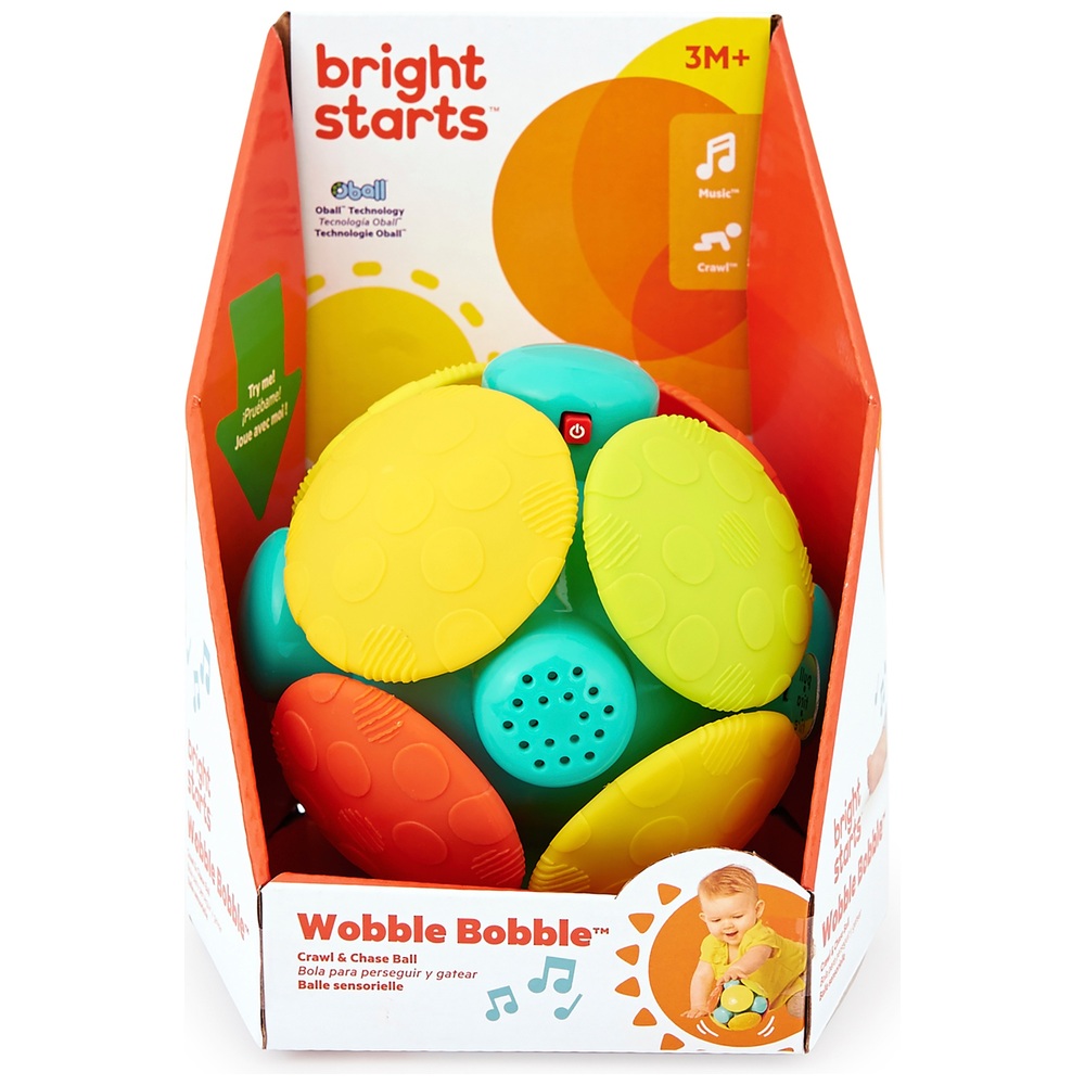 Bright Starts Wobble Bobble Oball mit Sound und Bewegung | Smyths Toys ...