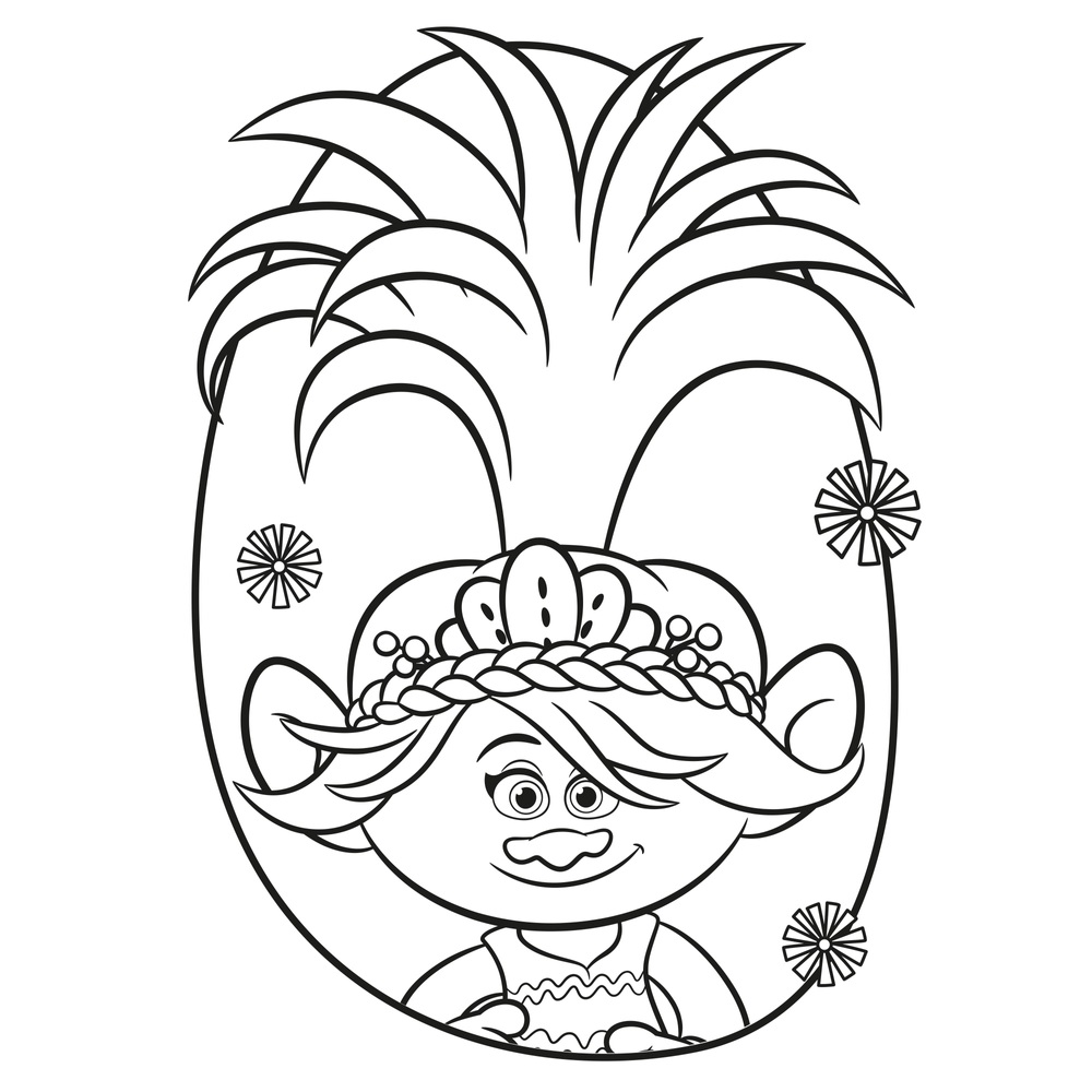 Trolls Band Together Jumbo Colouring Book 