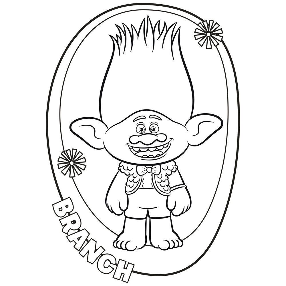 Trolls Band Together Jumbo Colouring Book | Smyths Toys UK