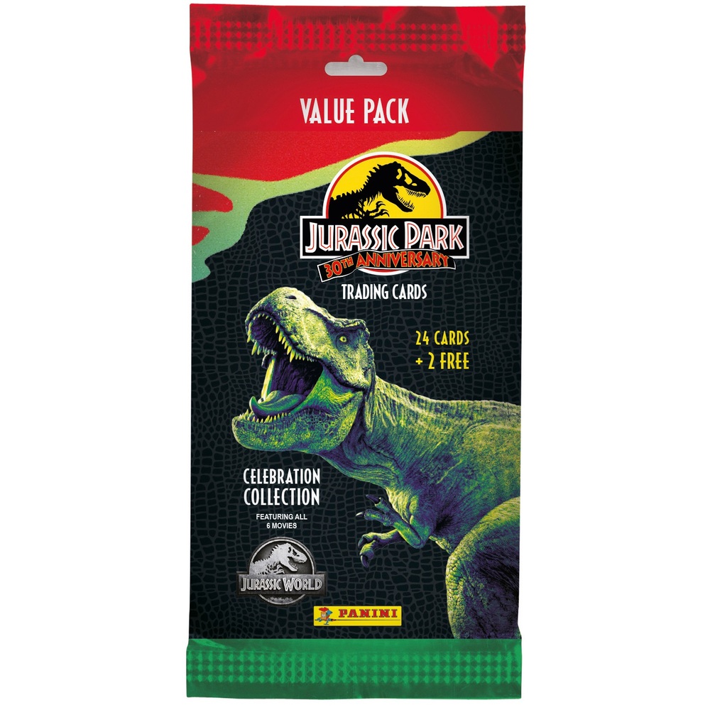 Panini Jurassic Park 30th Anniversary Collection Flow Pack Smyths Toys Schweiz